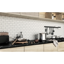 CAVANITE - 1X2/12X12, WHITE, MATTE